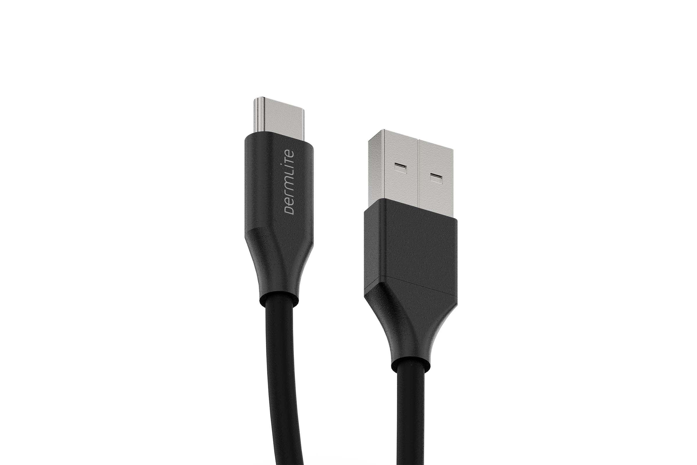 USB-A to USB-C 2m DermLite