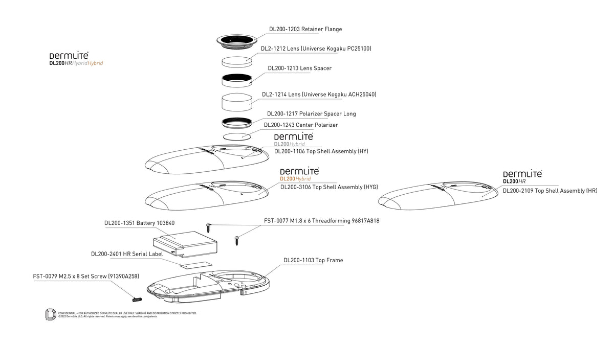 DL200-1115 Dial Inner DL200
