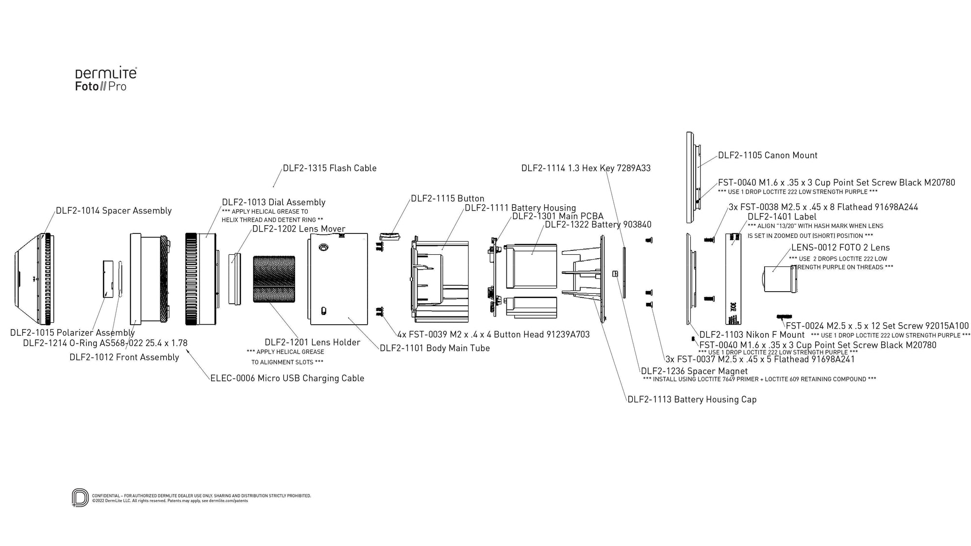 DLF2-1301 PCB Assembly Main DLF2