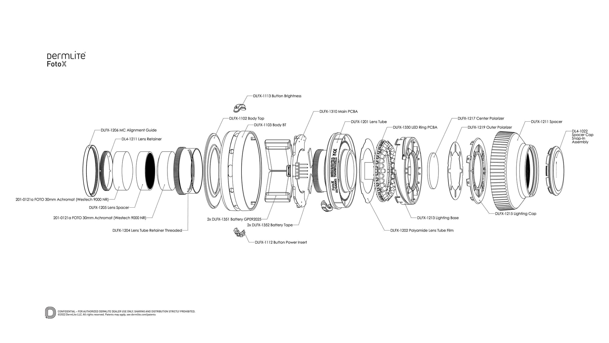 DL4-1234 Spacer Removable Insert Nylon DL4