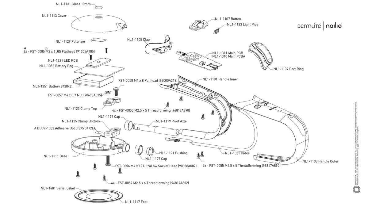 NL1-1101 Handle Inner Nalio